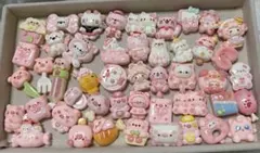 セール❗️ピンクデコレーションパーツセット 1トレーピンクp1