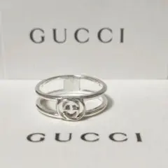 【美品】GUCCI グッチ インターロッキング リング 指輪 15号