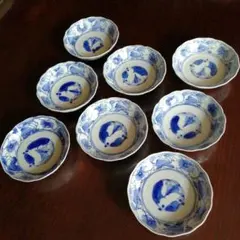 小皿 7枚セット 陶器 松の絵柄 縁起物 - メルカリ