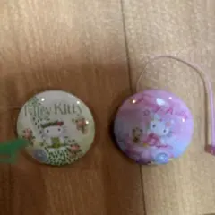 サンリオ　ハローキティ　フェアリー　缶バッジ　レア