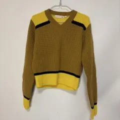 ニット イエロー