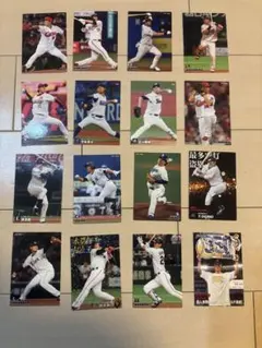 16枚 カルビー プロ野球トレーディングカード