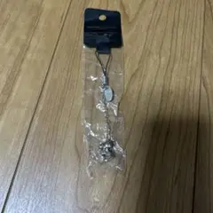 ユニバーサル　スヌーピー　携帯ストラップ　シルバー