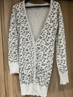 ZARA ロングニットカーディガン