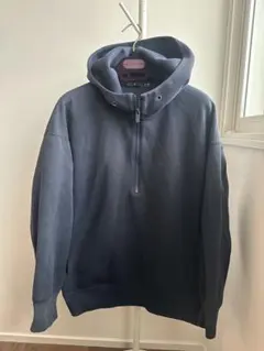 ユニクロ　+J ドライスウェットハーフジップパーカ