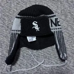 New era ニューエラ MLB Knit Trapper ホワイトソックス