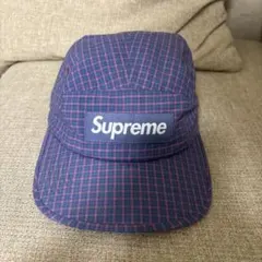 【最終値下げ】supreme Cordura Plaid Camp Cap