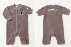 KANGOL BABY カンゴール ボア ロンパース 70cm
