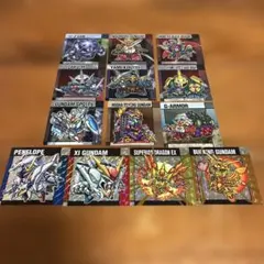 元祖SDガンダムスナック２　シール　13枚