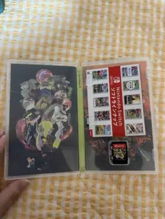 スプラトゥーン3カセット、カバー付き