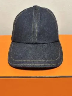 HERMES エルメス デニム キャップ 本品のみ 帽子のサムネイル