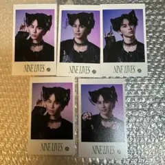 超特急 タクヤ NINE LIVES ミニフォト 5枚セット