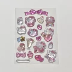 ボンボンドロップシール うるちゅる サンリオ キティ ベビー 19枚