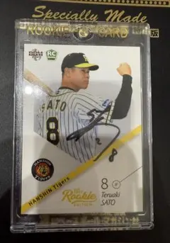 BBM 2021 阪神 佐藤輝明 RE版 直筆サインカード