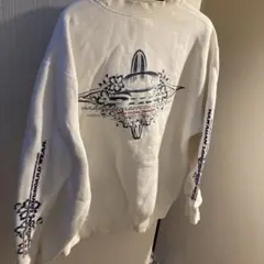 Piko ホワイト M トレーナー・スウェット　当時