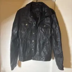 レザーgジャン
