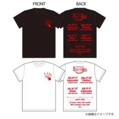 超特急　ユーキ　ESCORT Tシャツ 白