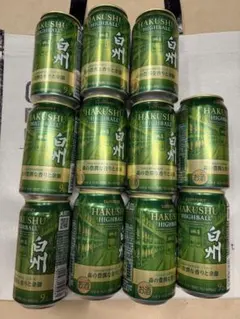 サントリー 白州 ハイボール缶 350ml 11本セット 森の豊潤な香りと余韻のサムネイル