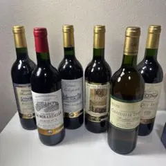 ボルドーワイン 2001年 ヴィンテージ 6本セットのサムネイル