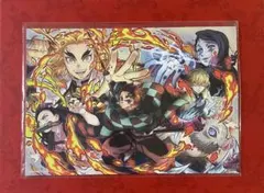 【新品未開封】鬼滅の刃 無限列車編 映画特典 色紙 煉獄