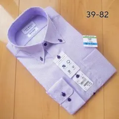 LES MUES ボタンダウンコットンドレスシャツ 【M】のサムネイル