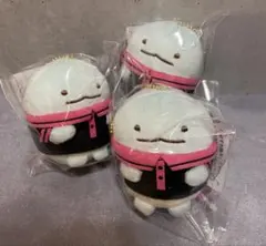 すみっコぐらし とかげ　HMV 35周年　ぶらさげぬいぐるみ 3個セット