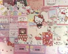 キティ　メモ帳　バラメモ　ダイカットメモ　平成レトロ　平成女児　サンリオ