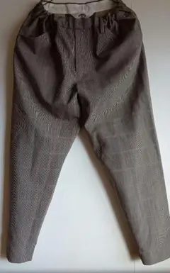 サンシーチェックワイドパンツ未使用品のサムネイル