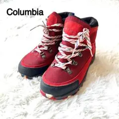 【新品】コロンビア　キッズ　トレッキングシューズ 22cm 防水 登山靴　女子
