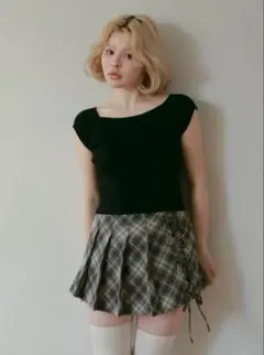 Andmary Elle ribbon knit tops - メルカリ