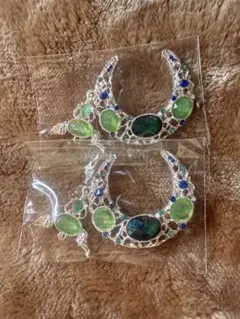 デコレーションパーツ イヤリング・リボン型