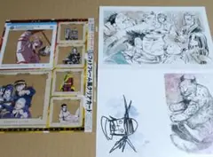 ゴールデンカムイ　ドッグスレッド　付録　2点セット　クリアカード　ポストカード