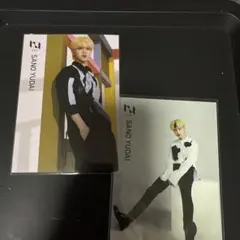 佐野雄大　INI 3rd シングル　M タワレコカフェ　ポストカード