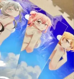 俺ガイル クリアファイル 3種セット スクール水着ver. - メルカリ