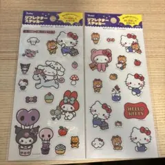 Hello Kitty リフレクターステッカー 2シートセットのサムネイル