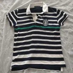 最終値下げ!　夏　ポロラルフローレンボーダー　150〜160cm