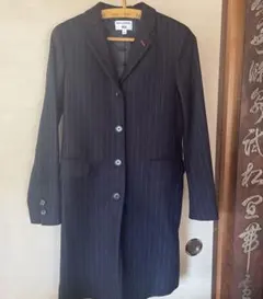 新品　ユニクロ　イネス　コート　ネイビー　S