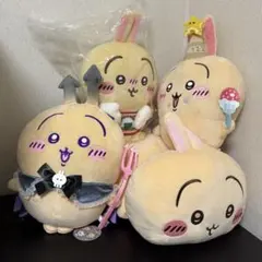 お値下げ中　ちいかわ　うさぎ　ぬいぐるみ　4点セット