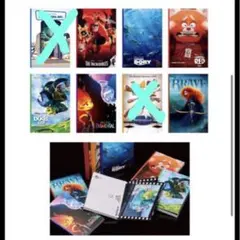 Pixar ハッピーくじ　Ｈ賞ポストカードブック ピクサー