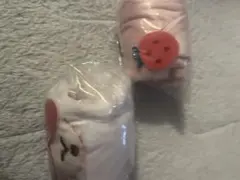 シュガーバニーズ　ふわふわ巾着　ガチャ　しろうさ ストロベリーうさ セット売り