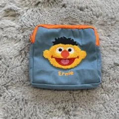 セサミストリート もこもこポーチ 2 アーニー