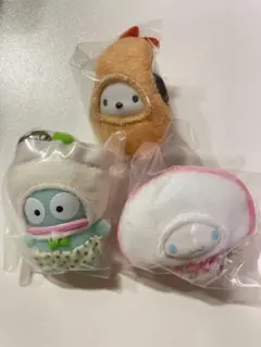 サンリオ　ちびっとも　おかず　ポチャッコ　シナモン　ハンギョドン