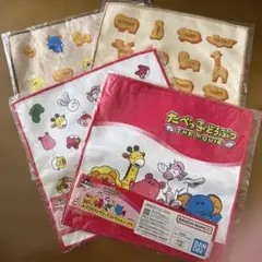 たべっ子どうぶつ　一番くじ　E賞　ハンドタオル（4種類）