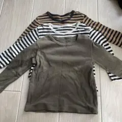 UNIQLO ストライプ Tシャツ 90