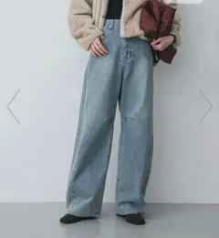 アーバンリサーチ SENCE OF PLACE カーブデニム　カーブパンツ