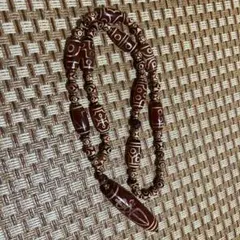 【特大メイン珠7cm】天然石 瑪瑙 天珠 ネックレス お守り 魔除け