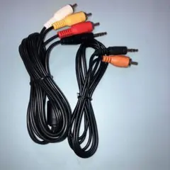 3.5mmオーディオケーブル RCAコネクタ 2本セット