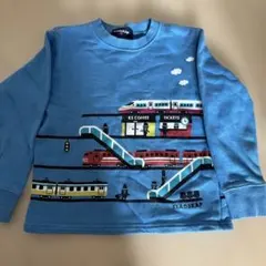 klädkåp 電車デザイン トレーナー 110cm