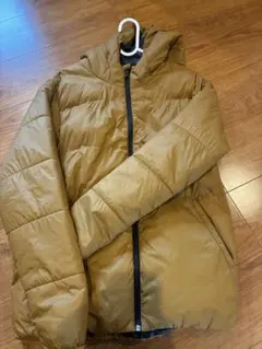 ワークマン　キッズウォッシャブルダウンコート 150cm マスタード色