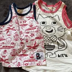 BIT'Z タンクトップ 100cm 110cm 2枚セットのサムネイル